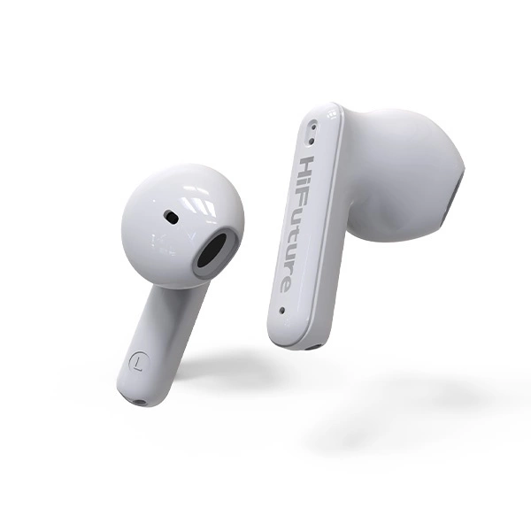 HiFuture Colorbuds2 bluetooth 5.3 TWS headphones + docking station - whiteeng