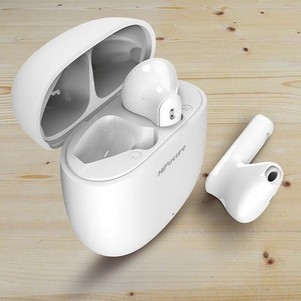 HiFuture Colorbuds2 bluetooth 5.3 TWS headphones + docking station - whiteeng