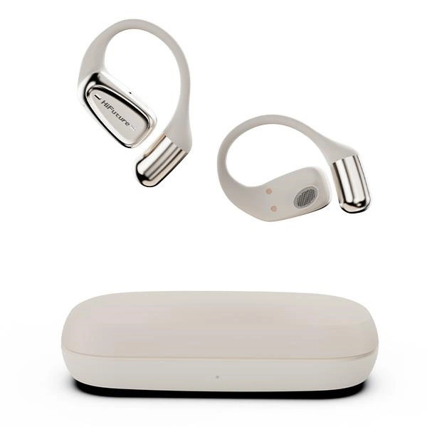 HiFuture FutureMate2 Pro bluetooth 5.4 ENC headphones - beigeeng