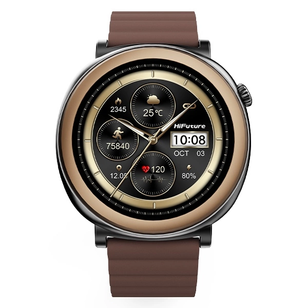 HiFuture Aurora Smartwatch - Browneng