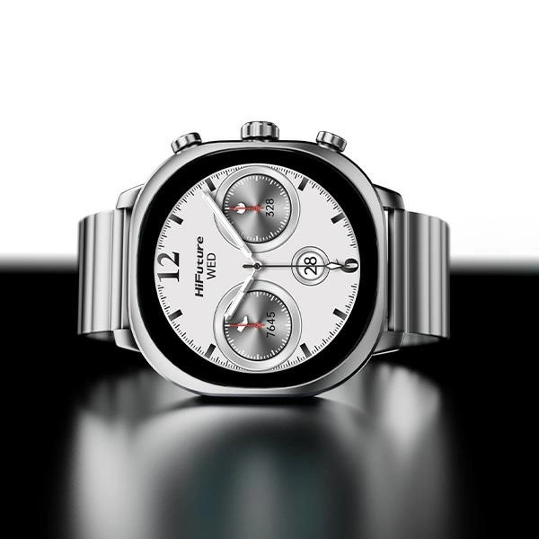 HiFuture FutureFit AIX Smartwatch - Silvereng