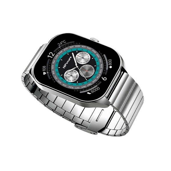 HiFuture FutureFit APEX Smartwatch - Silvereng