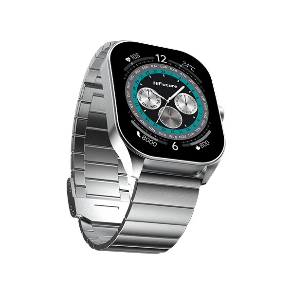 HiFuture FutureFit APEX Smartwatch - Silvereng
