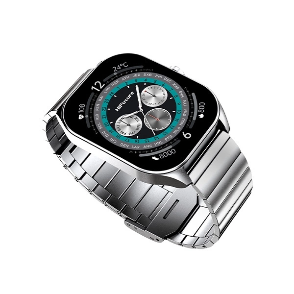 HiFuture FutureFit APEX Smartwatch - Silvereng