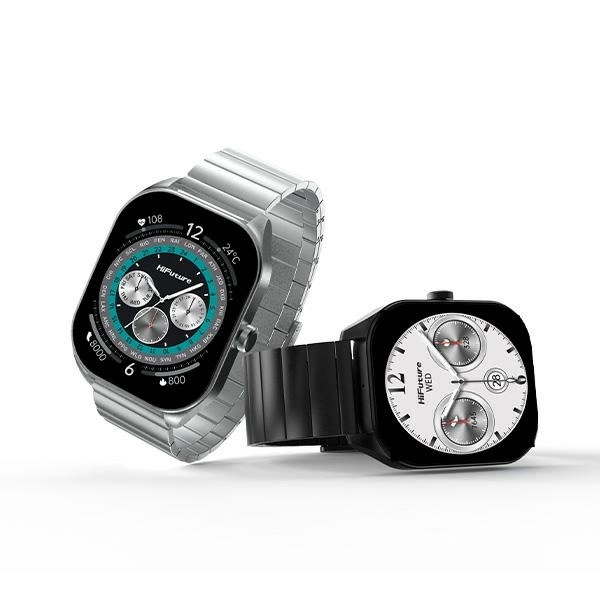 HiFuture FutureFit APEX Smartwatch - Silvereng