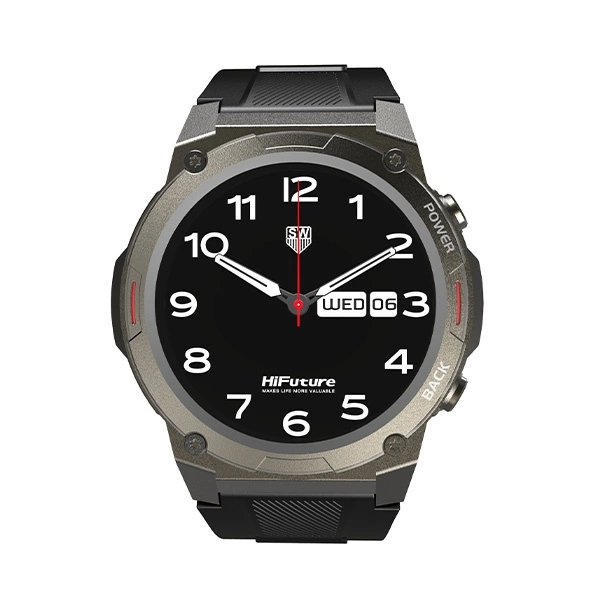 HiFuture FutureGo Mix2 Smartwatch - Blackeng