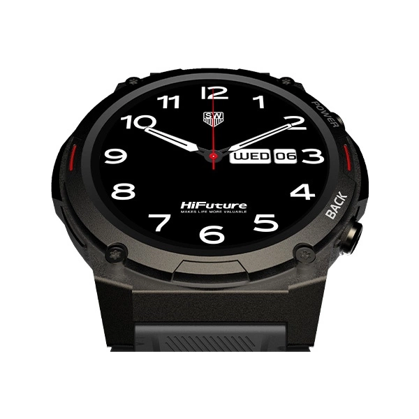 HiFuture FutureGo Mix2 Smartwatch - Blackeng