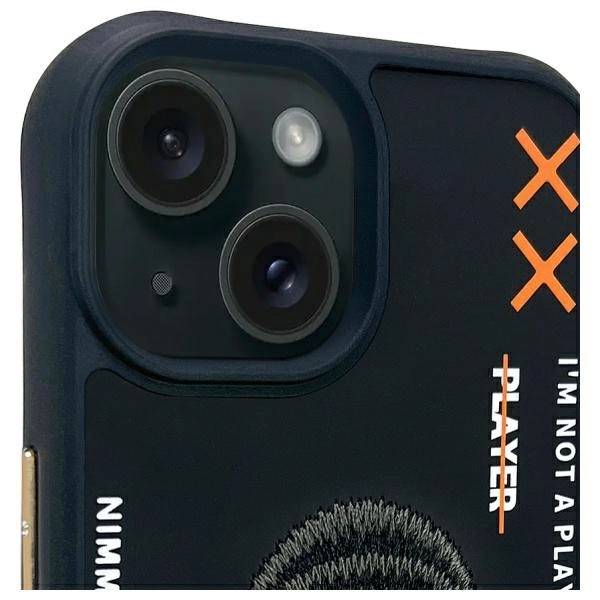 Nimmy Cool&Cute 2.0 Monkey case for iPhone 15 - blackeng