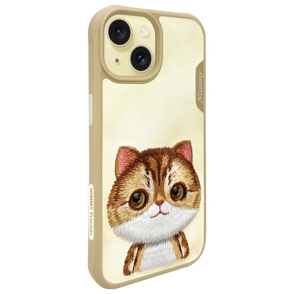Nimmy Big Eyed Pet 2.0 Cat Case for iPhone 15 - Greeneng