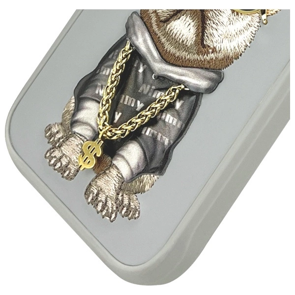 Nimmy Glasses Cool Dog iPhone 15 Pro Case - Grayeng