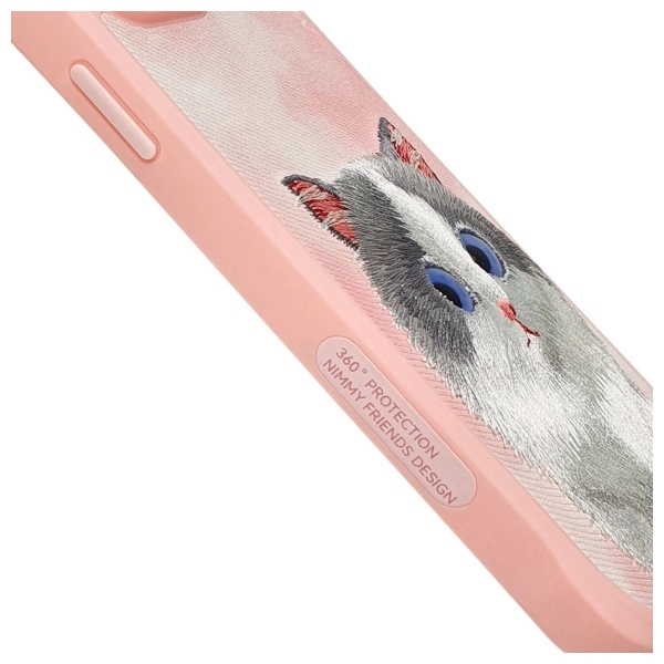 Nimmy Big Eyed Pet 2.0 Cat Case for iPhone 15 Pro Max - Pinkeng
