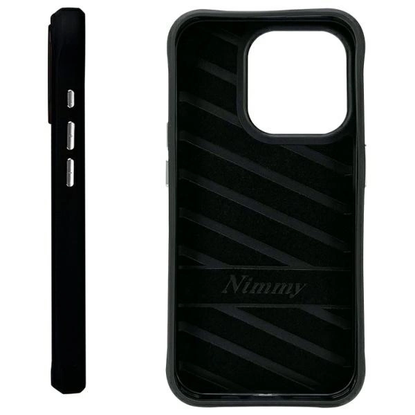 Nimmy Cool&Cute 2.0 Dog Case for iPhone 15 Pro Max - Blackeng