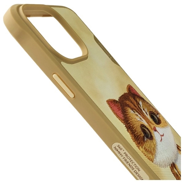 Nimmy Big Eyed Pet 2.0 Cat Case for iPhone 15 Pro Max - Greeneng