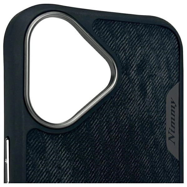 Nimmy Big Eyed Pet 2.0 Panda case for iPhone 16 - blackeng