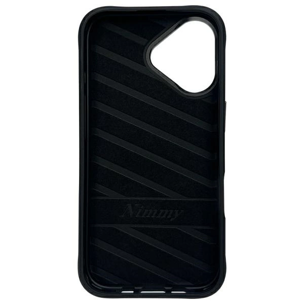 Nimmy Cool&Cute 2.0 Dog Case for iPhone 16 - Blackeng
