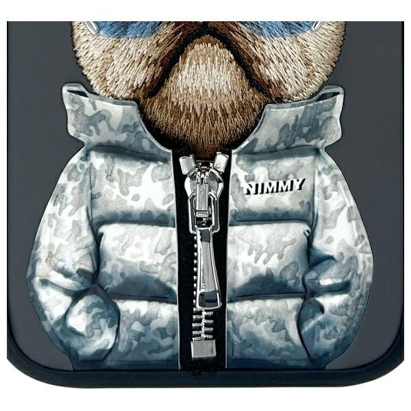 Nimmy Cool&Cute 2.0 Dog Case for iPhone 16 - Blackeng