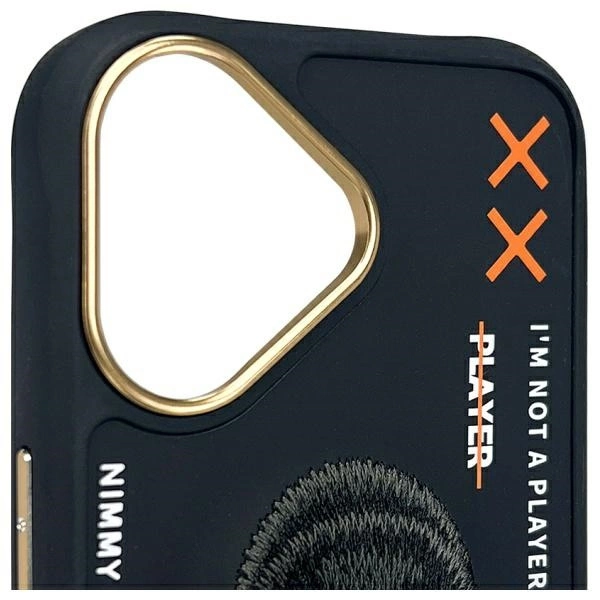 Nimmy Cool&Cute 2.0 Monkey case for iPhone 16 - blackeng