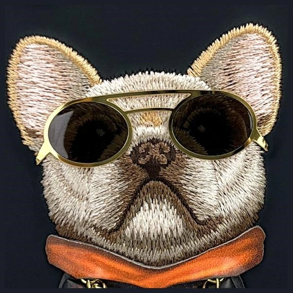 Nimmy Glasses Cool Dog iPhone 16 Case - Blackeng