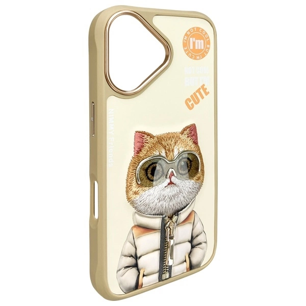 Nimmy Cool&Cute 2.0 Cat Case for iPhone 16 - Greeneng