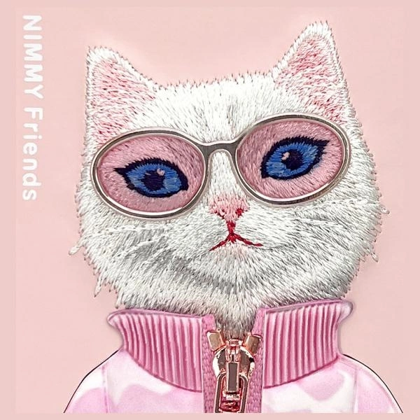 Nimmy Cool&Cute 2.0 Cat Case for iPhone 16 - Pinkeng