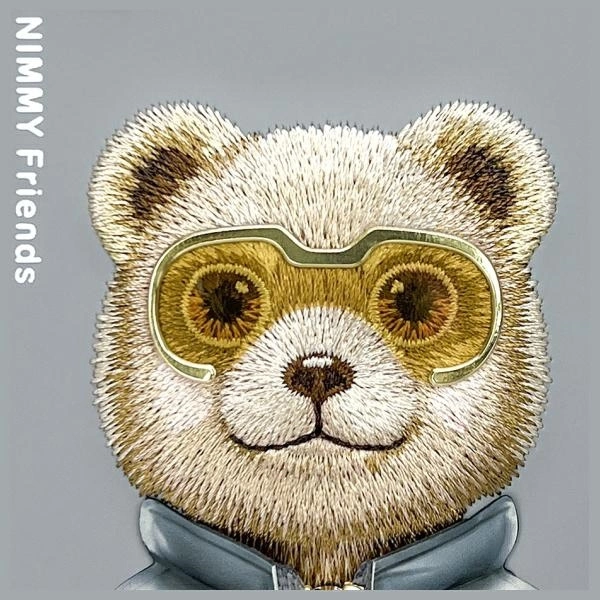 Nimmy Cool&Cute 2.0 Bear Case for iPhone 16 - Grayeng