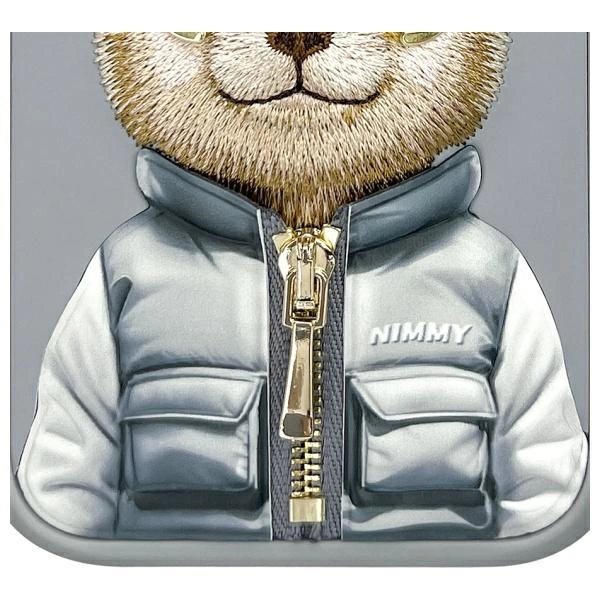 Nimmy Cool&Cute 2.0 Bear Case for iPhone 16 - Grayeng