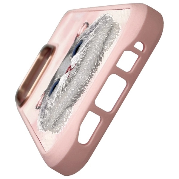 Nimmy Big Eyed Pet 2.0 Cat Case for iPhone 16 Pro - Pinkeng