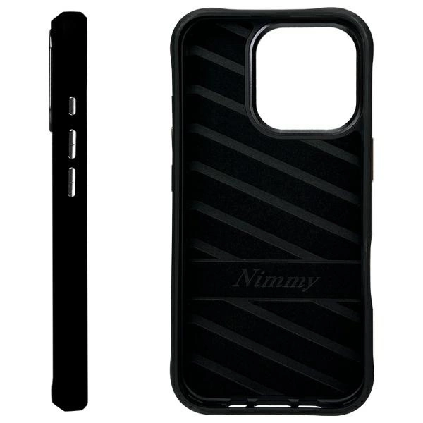 Nimmy Cool&Cute 2.0 Dog Case for iPhone 16 Pro - Blackeng