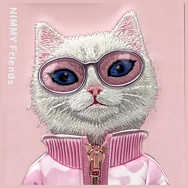 Nimmy Cool&Cute 2.0 Cat Case for iPhone 16 Pro - Pinkeng