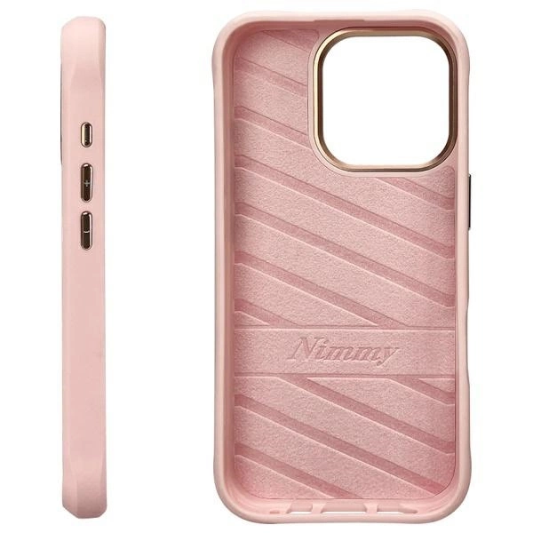 Nimmy Glasses Cool Cat Case for iPhone 16 Pro - Pinkeng