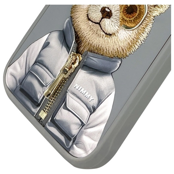 Nimmy Cool&Cute 2.0 Bear Case for iPhone 16 Pro - Grayeng