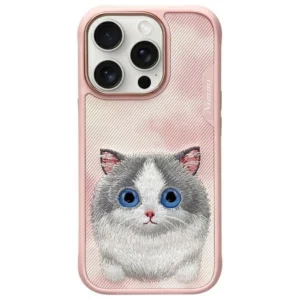 Nimmy Big Eyed Pet 2.0 Cat Case for iPhone 16 Pro Max - Pinkeng