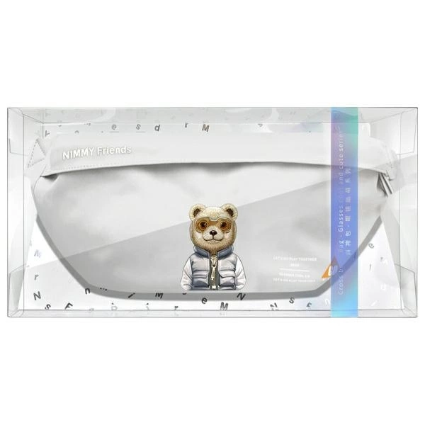 Nimmy Crossbody Cool&Cute 2.0 Bear Shoulder Bag - Grayeng