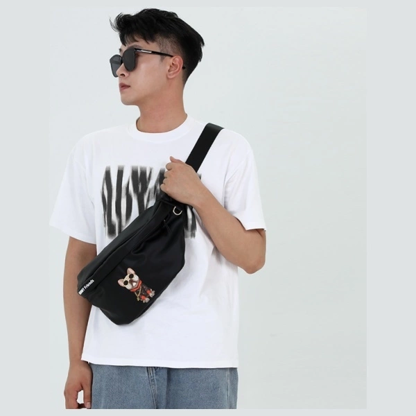 Nimmy Crossbody Glasses Cool Cat Shoulder Bag - Grayeng