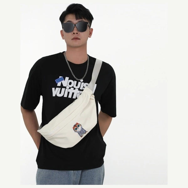 Nimmy Crossbody Glasses Cool Cat Shoulder Bag - Grayeng