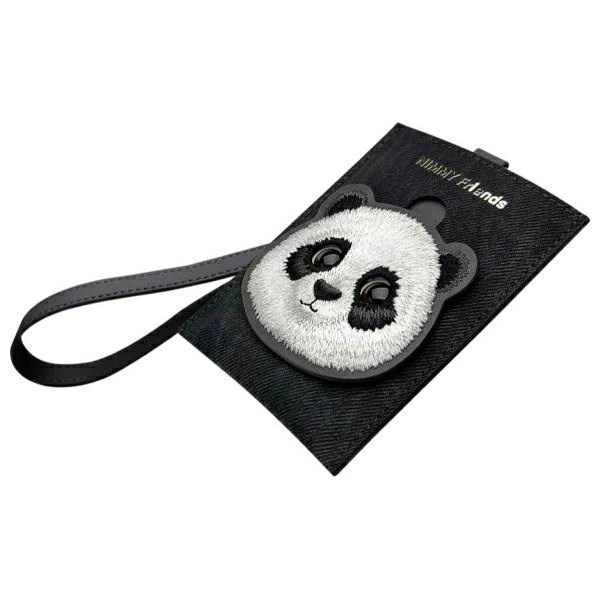 Nimmy Big Eyed Pet 2.0 Cat Wallet Card Holder - Blackeng