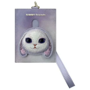 Nimmy Big Eyed Pet 2.0 Rabbit Wallet Card Holder - Purpleeng