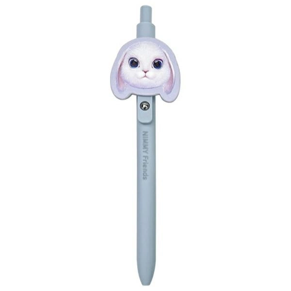 Nimmy Big Eyed Pet 2.0 Rabbit 2-in-1 Notebook + Pen Set - Purpleeng