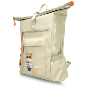 Nimmy Cool&Cute 2.0 Cat Laptop Backpack - Beigeeng