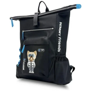 Nimmy Cool&Cute 2.0 Dog Laptop Backpack - Blackeng