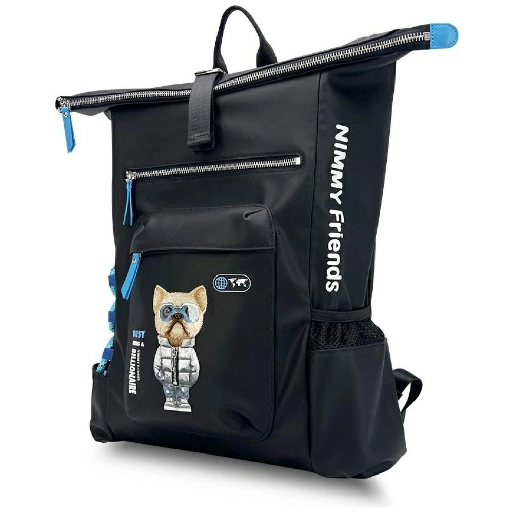 Nimmy Cool&Cute 2.0 Dog Laptop Backpack - Blackeng