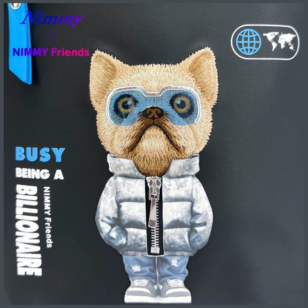 Nimmy Cool&Cute 2.0 Dog Laptop Backpack - Blackeng