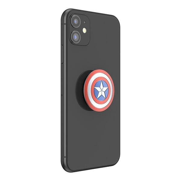 Popsockets 2 Captain America Shield Holder and Phone Standeng