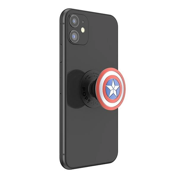 Popsockets 2 Captain America Shield Holder and Phone Standeng