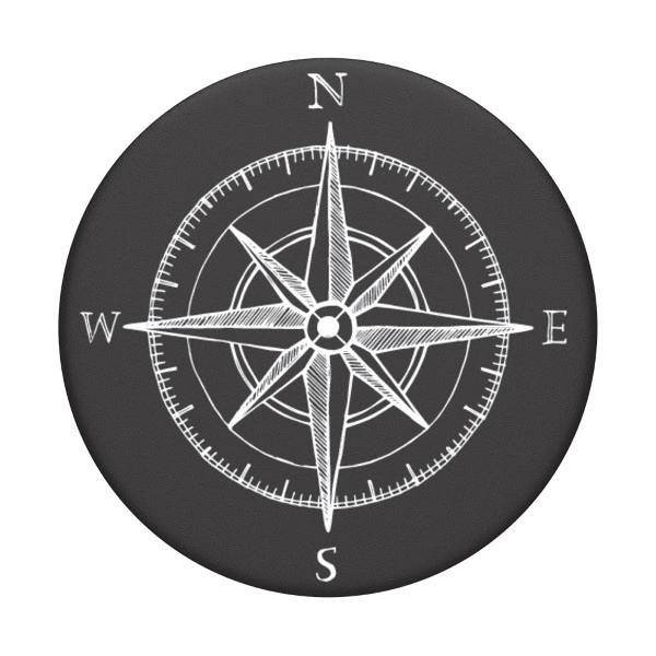 Popsockets 2 Compass Holder and Phone Standeng