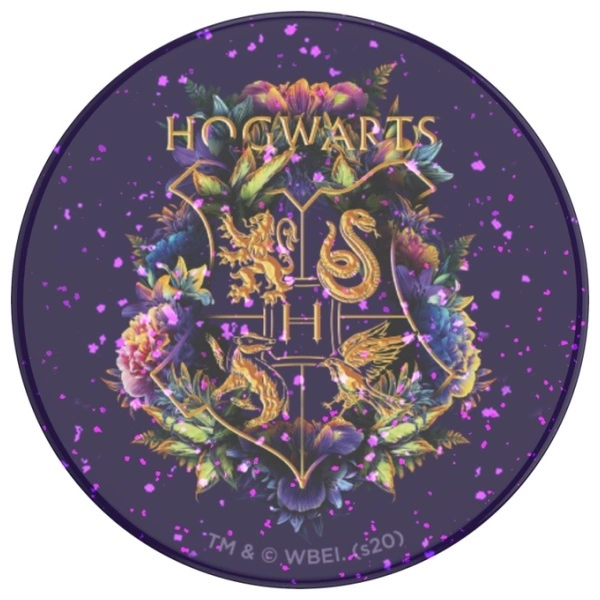 Popsockets 2 Glitter Hogwarts Floral Phone Holder and Standeng