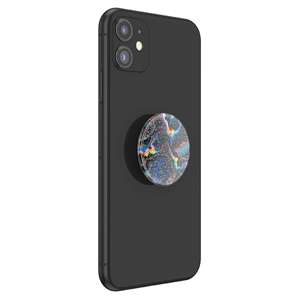 Popsockets 2 Glitter Rainbow Void Phone Holder and Standeng