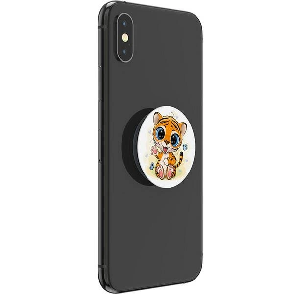 Popsockets 2 Happy Cat Holder and Phone Standeng