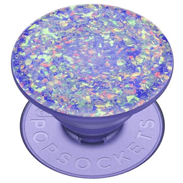 Popsockets 2 Iridescent Confetti IcePurple Holder and Phone Standeng