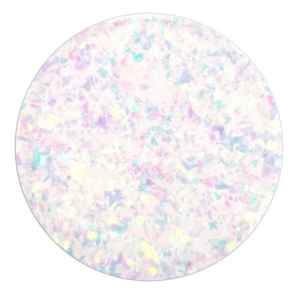 Popsockets 2 Iridescent Confetti White Holder and Phone Standeng